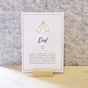 A5 Print - Dad