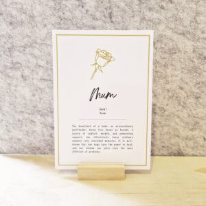 A5 Print - Mum