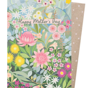 Mother's Day Card - Bush Bouquet