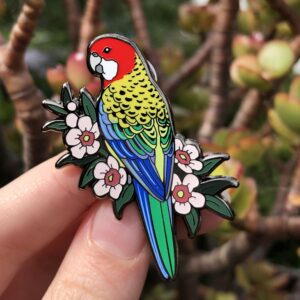 Eastern Rosella - Enamel Pin