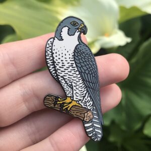 Peregrine Falcon - Enamel Pin