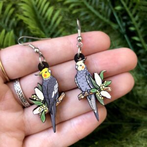 Cockatiel Earrings