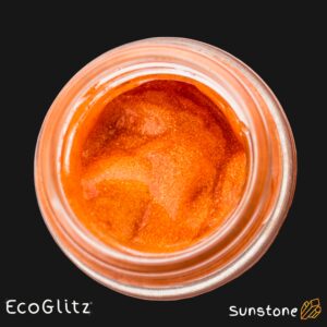 EcoGlitz Crystal Glitter – Orange