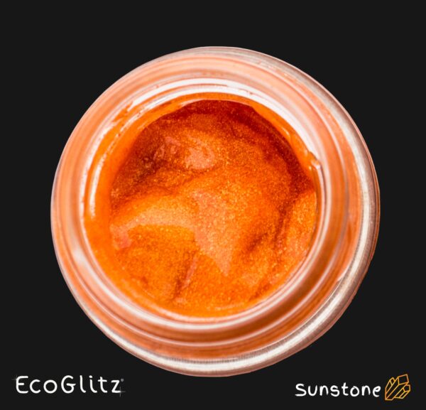 EcoGlitz Crystal Glitter – Orange