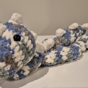 Crochet Dinosaur Snuggler