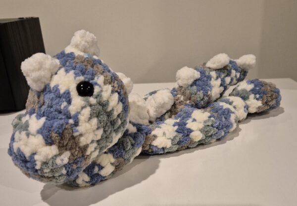 Crochet Dinosaur Snuggler