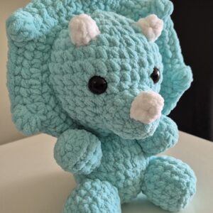 Crochet Triceratops