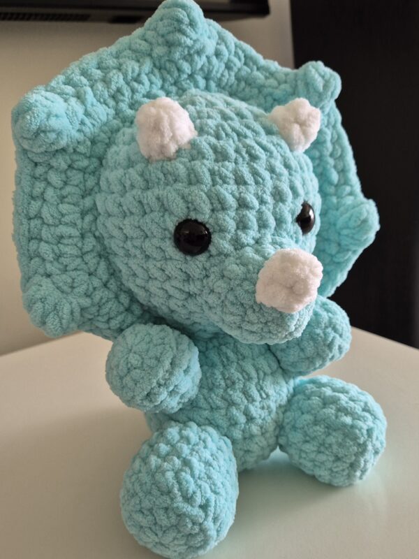 Crochet Triceratops