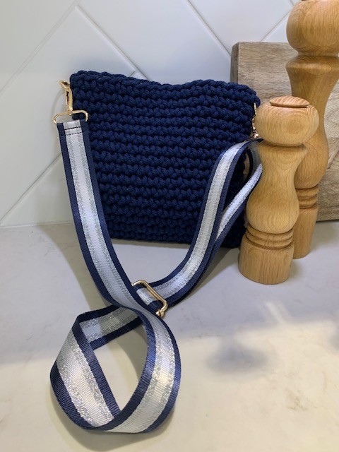 Harper Crossbody Bag - Navy