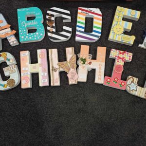 Hand Decorated Letters