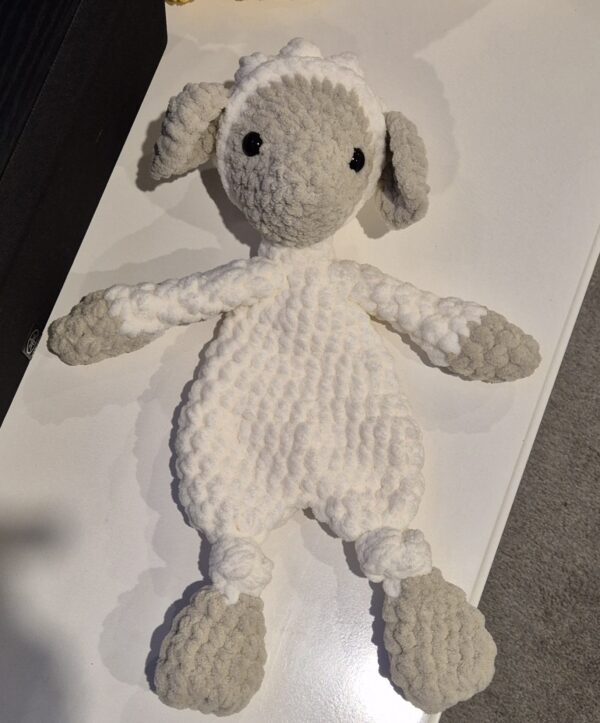 Crochet Lamb Snuggler