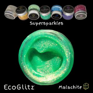 EcoGlitz Crystal Glitter – Malachite