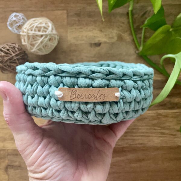 Crochet handmade basket - Mini