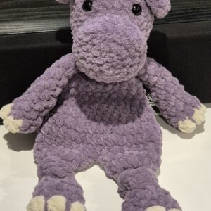 Crochet Hippo Snuggler