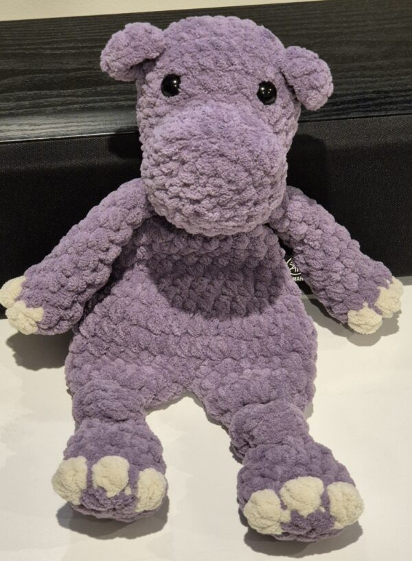 Crochet Hippo Snuggler