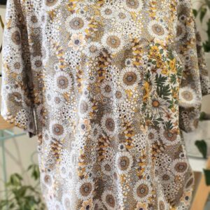 Rhodanthe Top - Sunflower Print