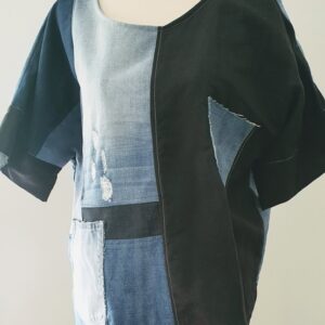 Pieces Of Me Top - Recycled Denim