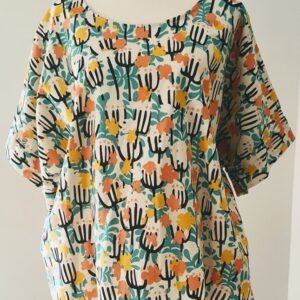 Rhodanthe Top - Summer Surprise Print XL