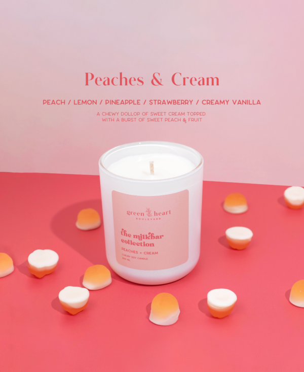 Peaches + Cream Candle