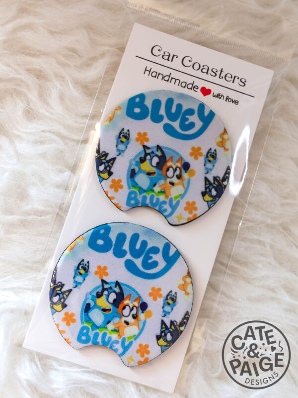 Car Coaster - Bluey